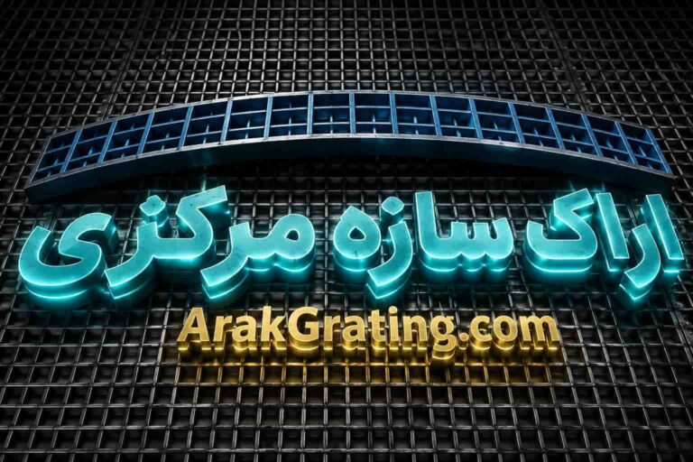 اراک سازه مرکزی تولید کننده انواع گریتینگ فلزی و گالوانیزه